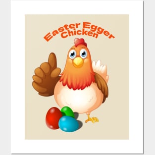 Easter Egger Chicken Posters and Art